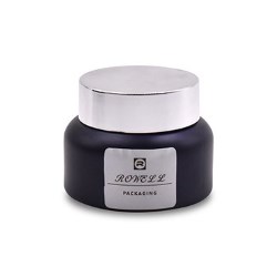 Black Cream Jar